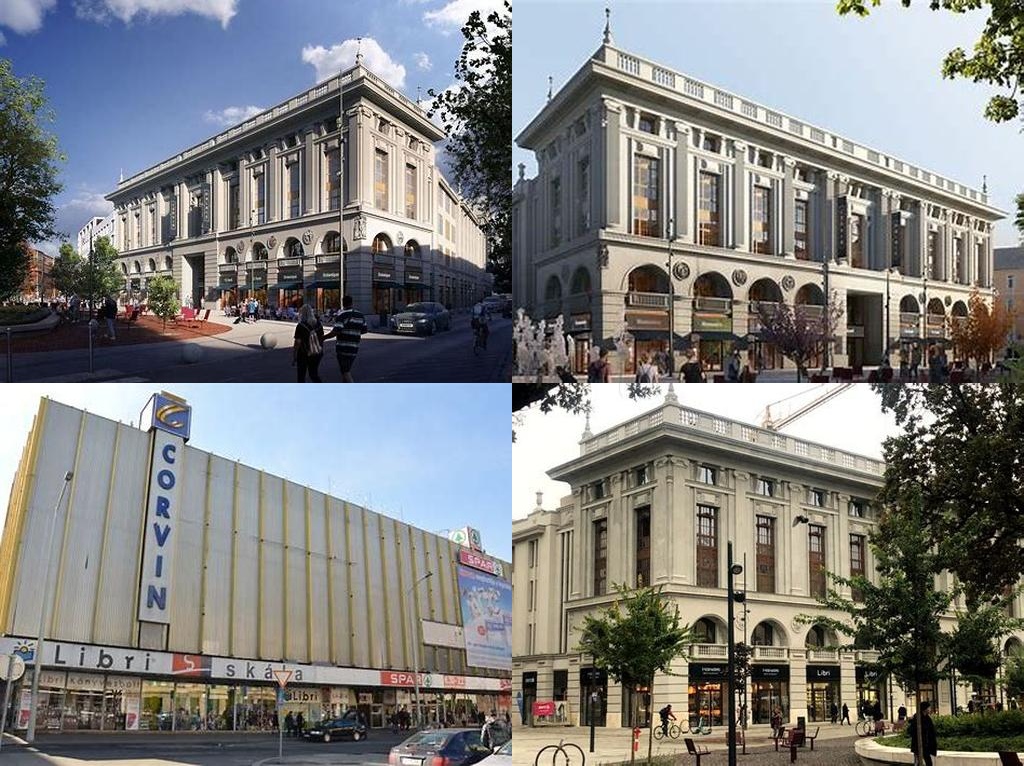 Corvin Áruház (Grandes Almacenes Corvin)