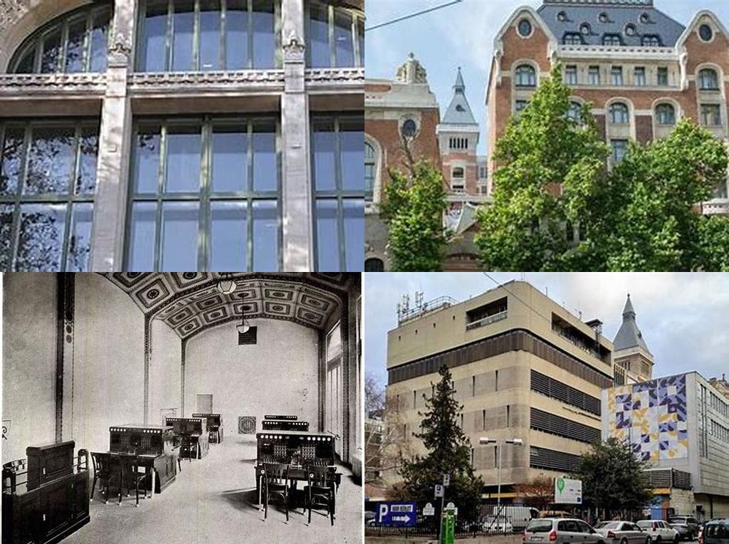 Volt Józsefvárosi telefonközpont (Antigua central telefónica de Józsefváros)