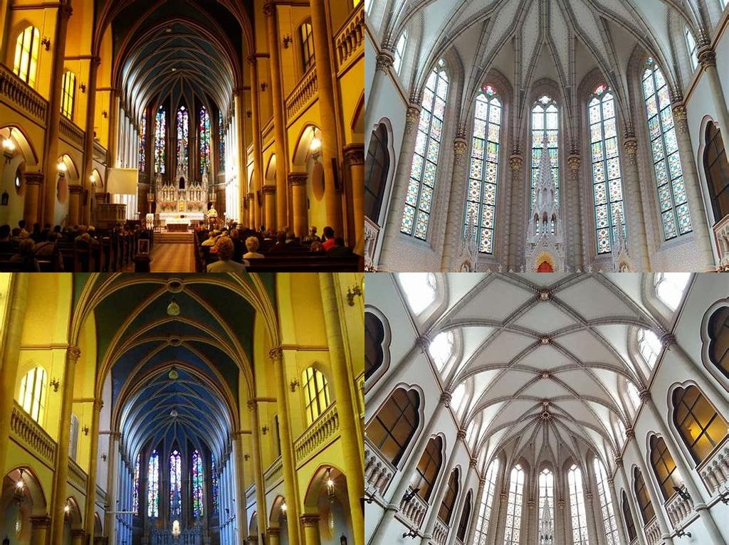 Örökimádás templom és rendház (Iglesia y Monasterio de la Adoración Perpetua, tardo ecléctico, neogótico)