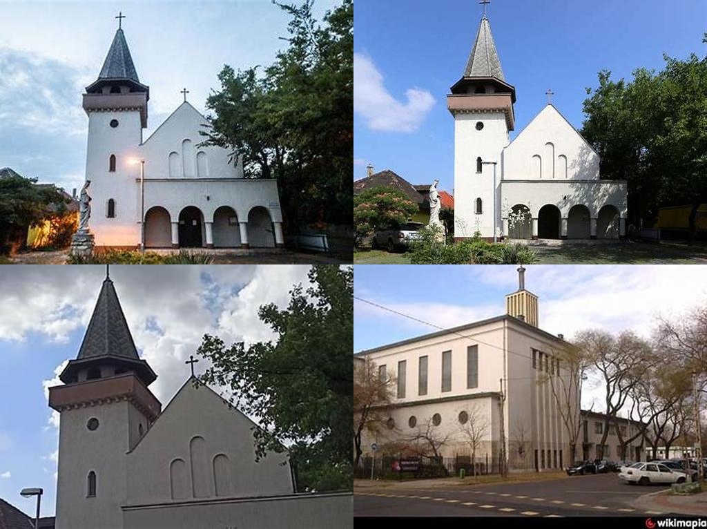 Pongrác úti Föltámadott Krisztus templom (Iglesia de Cristo Resucitado en la carretera de Pongrác)