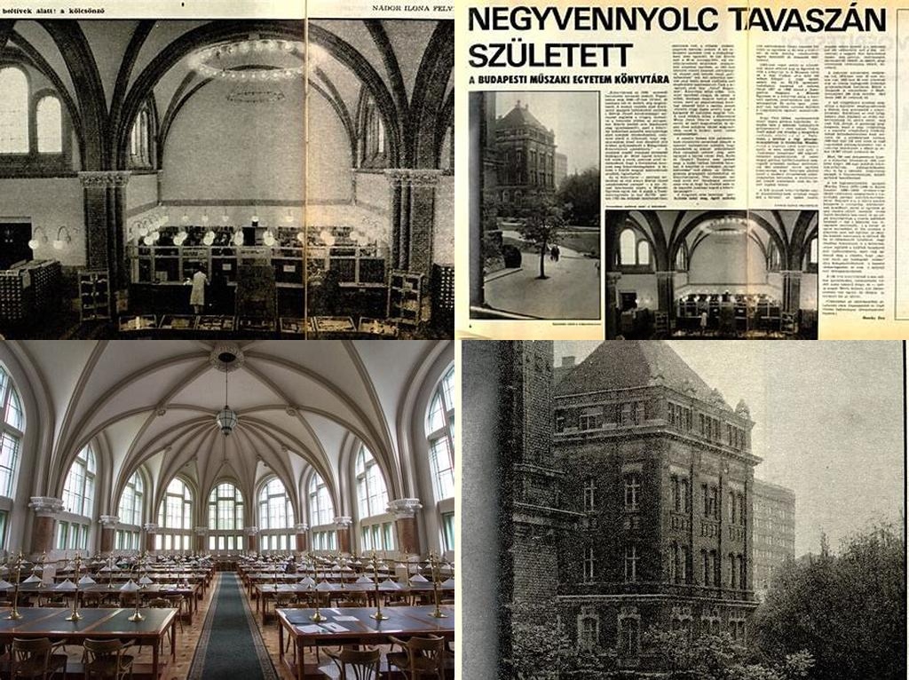 Műszaki Egyetem könyvtára (Biblioteca de la Universidad Técnica)