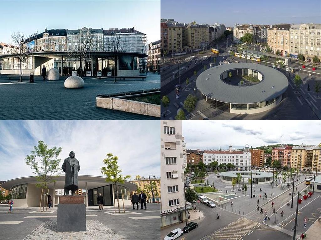 Móricz Zsigmond körtér (Complejo de edificios de la plaza Zsigmond Móricz)