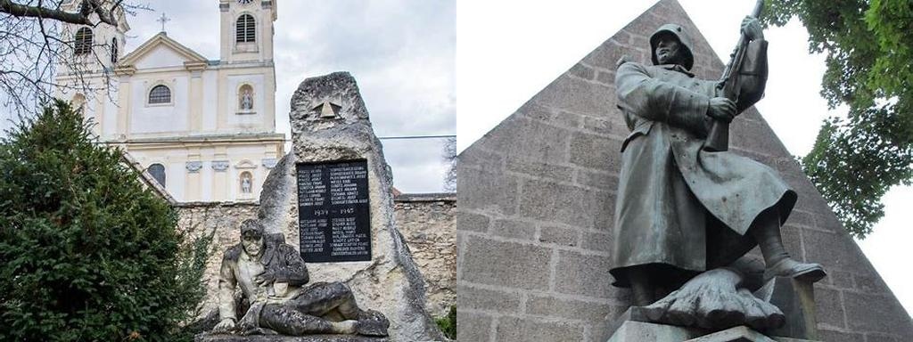 Szent Imre Kollégium, kert és hősi emlékmű (Colegio de San Emerico, jardín y monumento a los héroes)