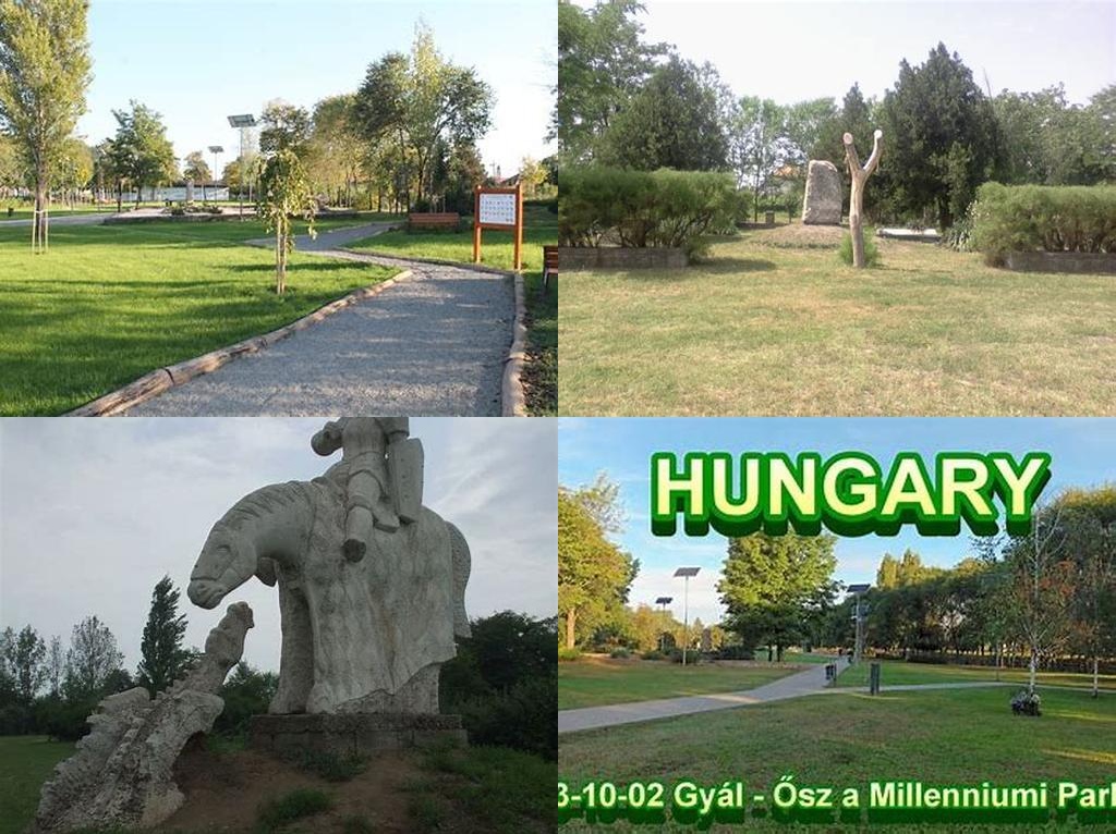 Gyáli Millennium Park (Parque del Milenio de Gyál)