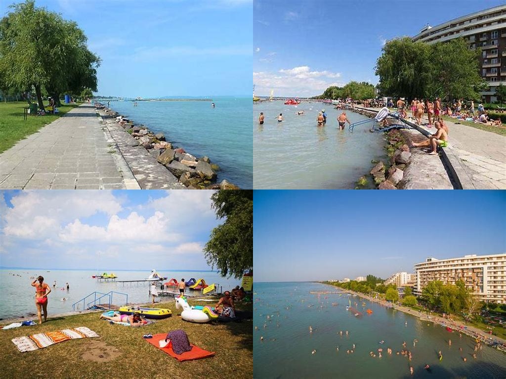 Szabadstrand Siófok (Playa libre de Siófok)