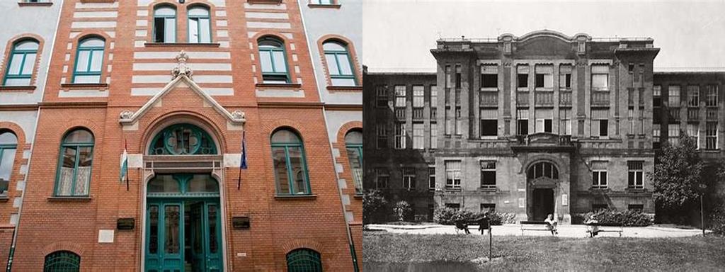 Semmelweis Egyetem intézetei, eclécticos, de ladrillo (Semmelweis Egyetem intézetei, eclécticos, de ladrillo)