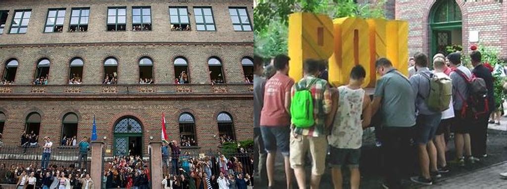 Közgazdasági Politechnikum, antiguo orfanato, ecléctico (Politécnico Económico, antiguo orfanato, ecléctico)