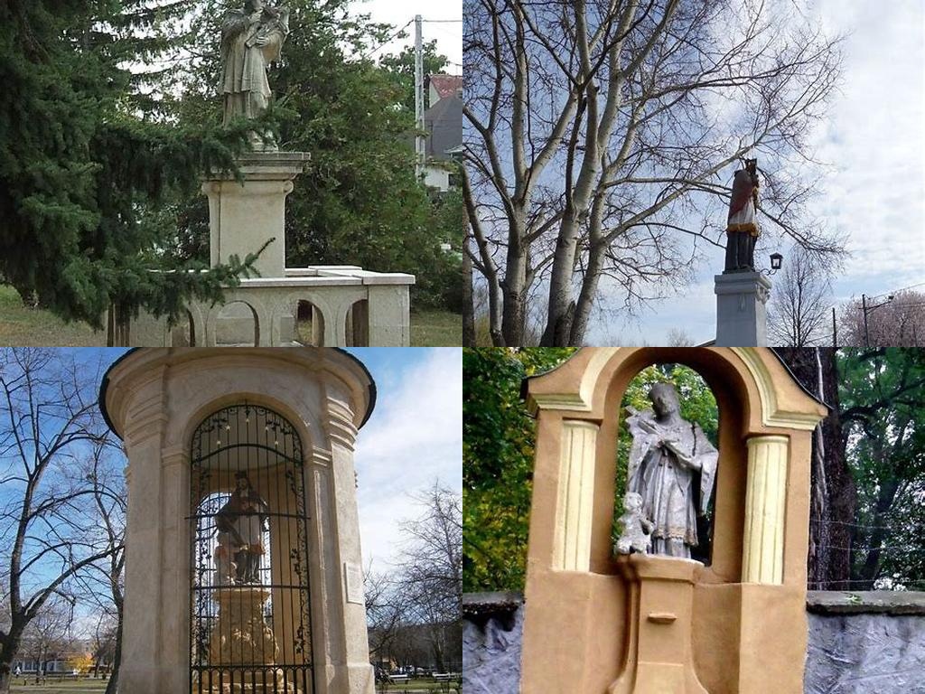 Nepomuki Szent János-szobor (Estatua de San Juan de Nepomuceno)