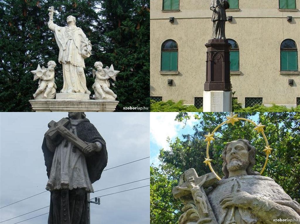 Nepomuki Szent János szobra (Estatua de San Juan Nepomuceno)