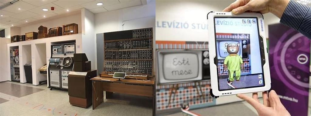 Rádió- és Televíziótörténeti Kiállítóhely (Exposición de la Historia de la Radio y la Televisión)