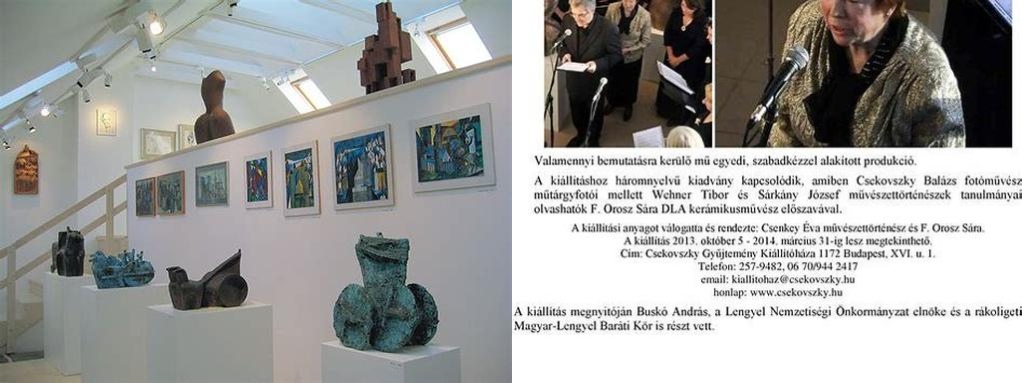 Csekovszky-gyűjtemény Kiállítóháza (Casa de Exposiciones de la Colección Csekovszky)